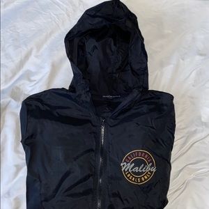 Brandy Melville Black Windbreaker